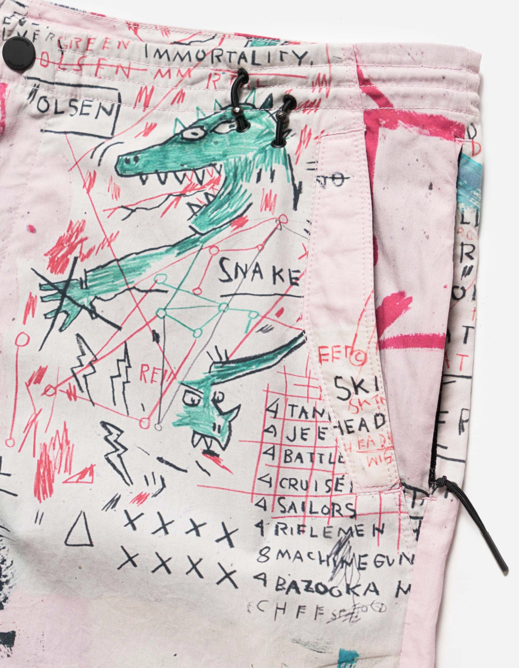 1488 Basquiat Year of the Snake Snopants Pink Functional Layers