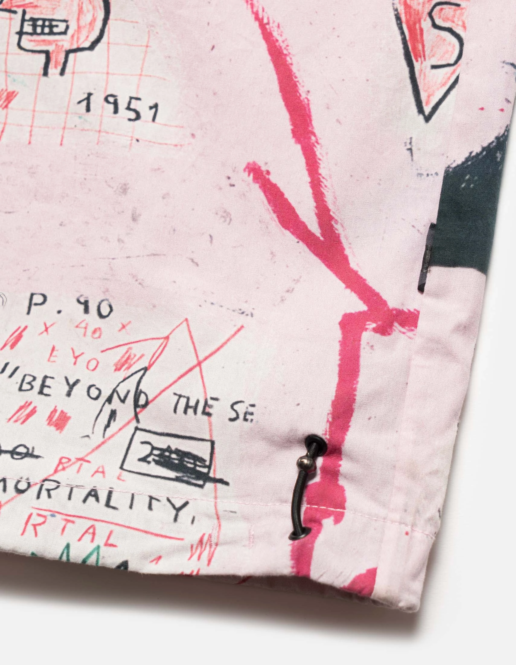 1488 Basquiat Year of the Snake Snopants Pink Seamless Waist Technology