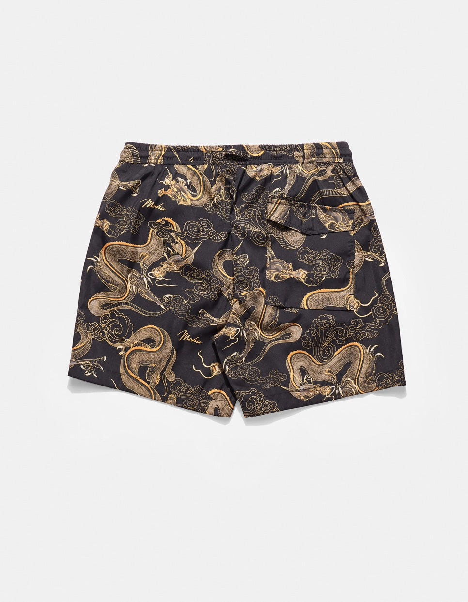 All Comfort 1549 Dragon Swim Shorts Black