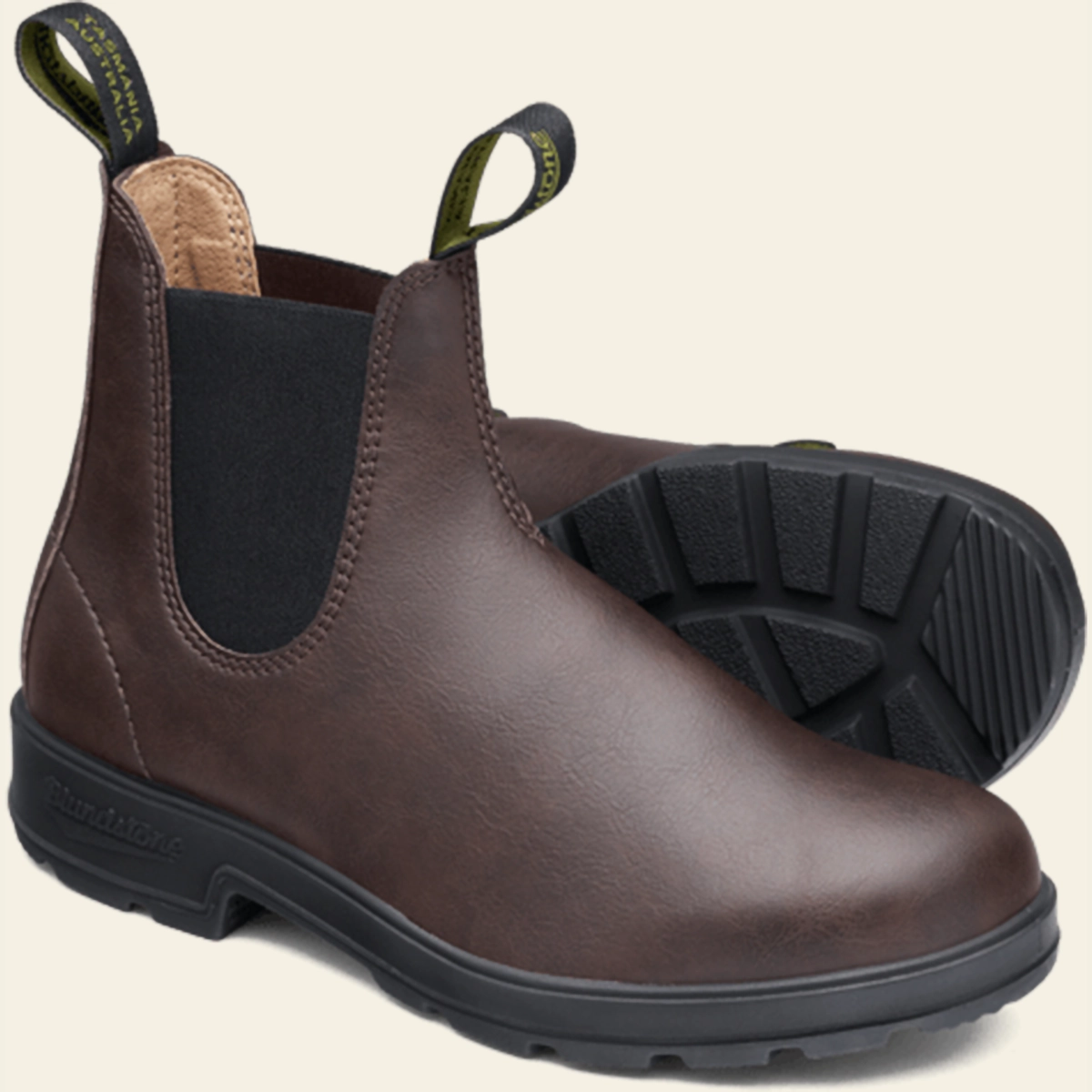 Dual Lined Elastic Material 2116 Chelsea Boot in Brown from Blundstone