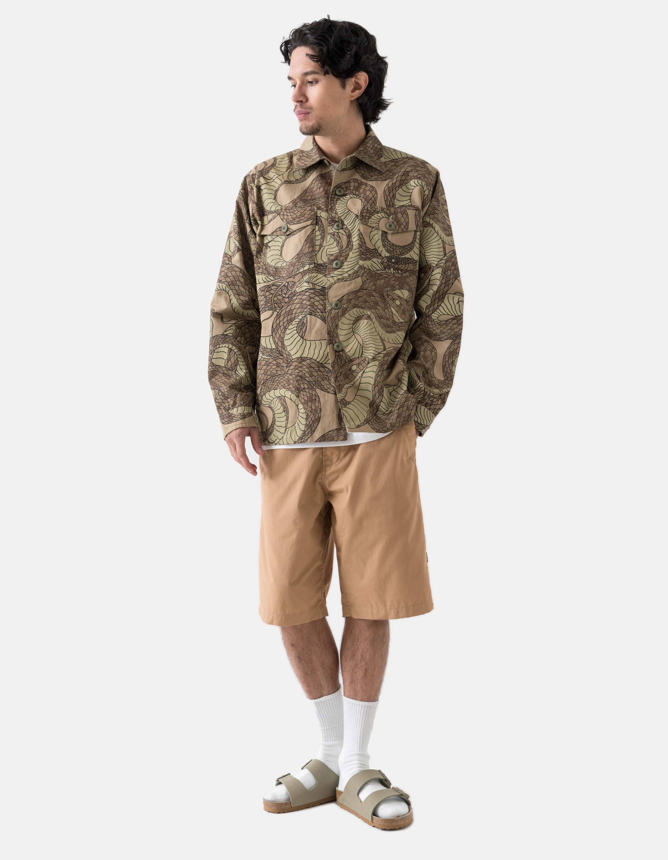 5302 Original Snoshorts Loose Fit Coyote easy-care item Non Irritating Tags