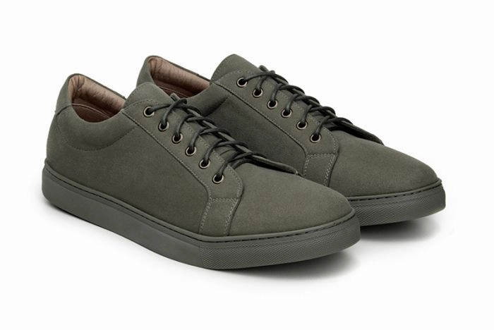 772 Sneaker in Dark Olive from Ahimsa Tensile Lacing Running support