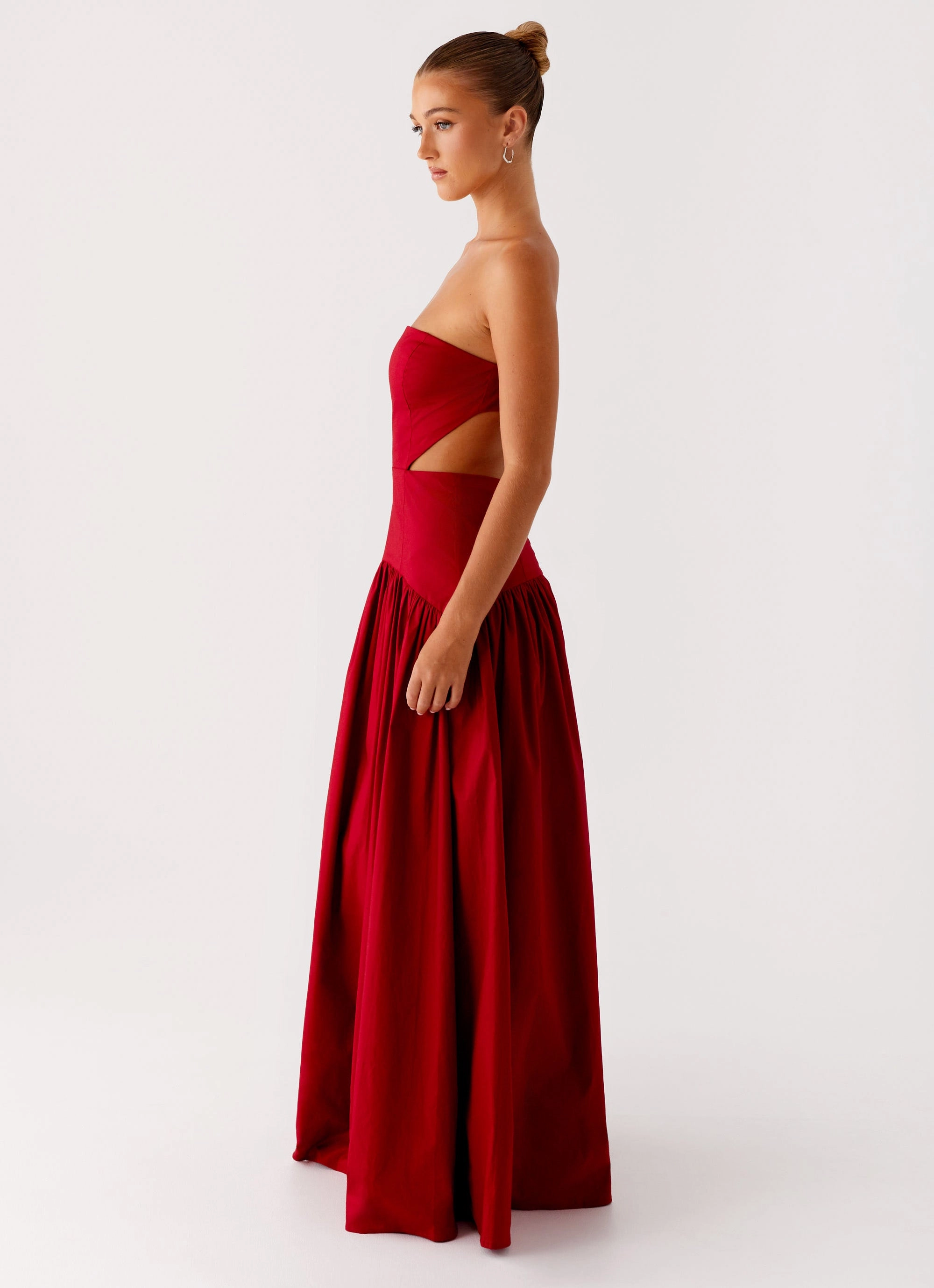 everyday elegance Aamari Maxi Dress - Red