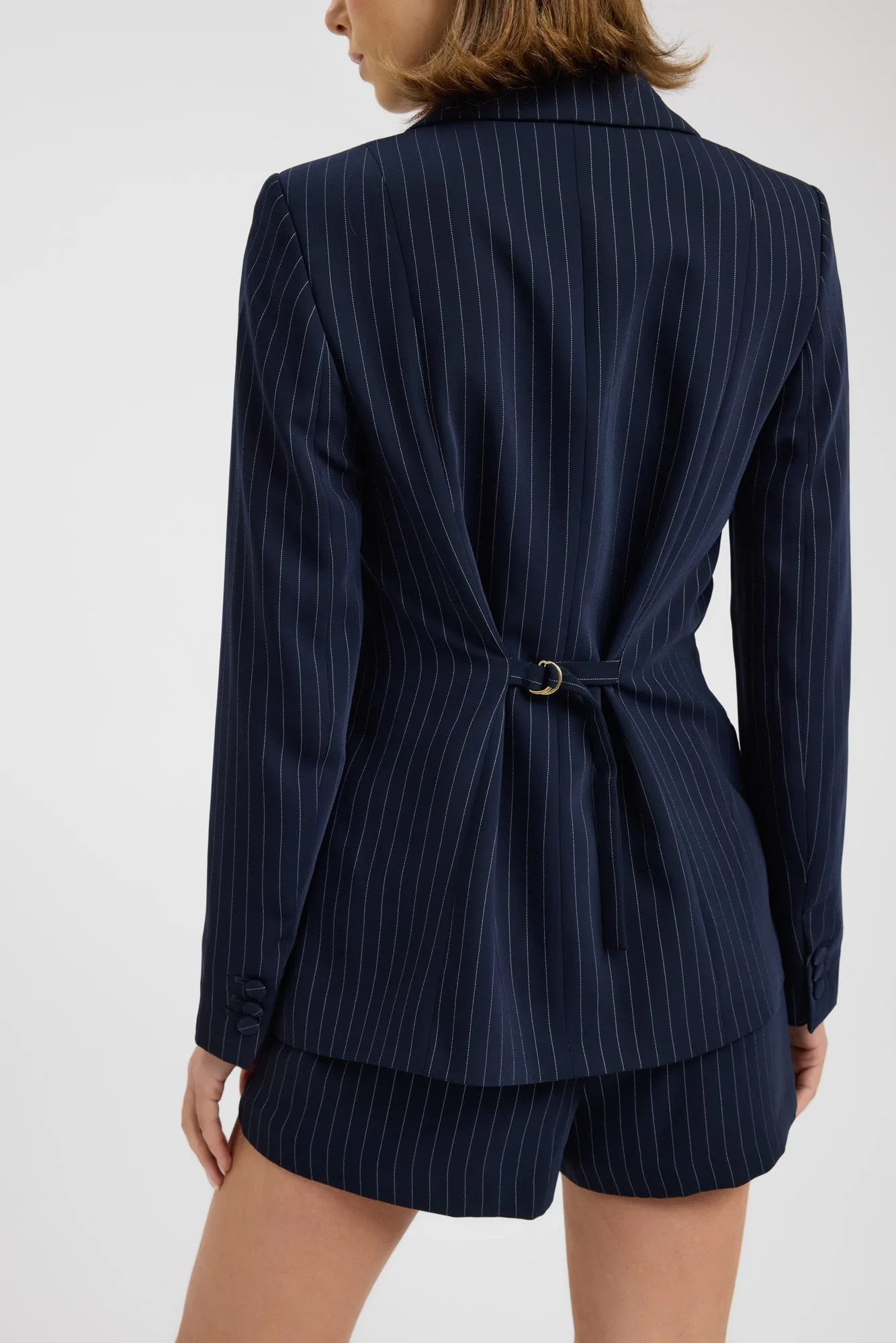 Softshell Material Casual Work Look Oslo Cinched Blazer