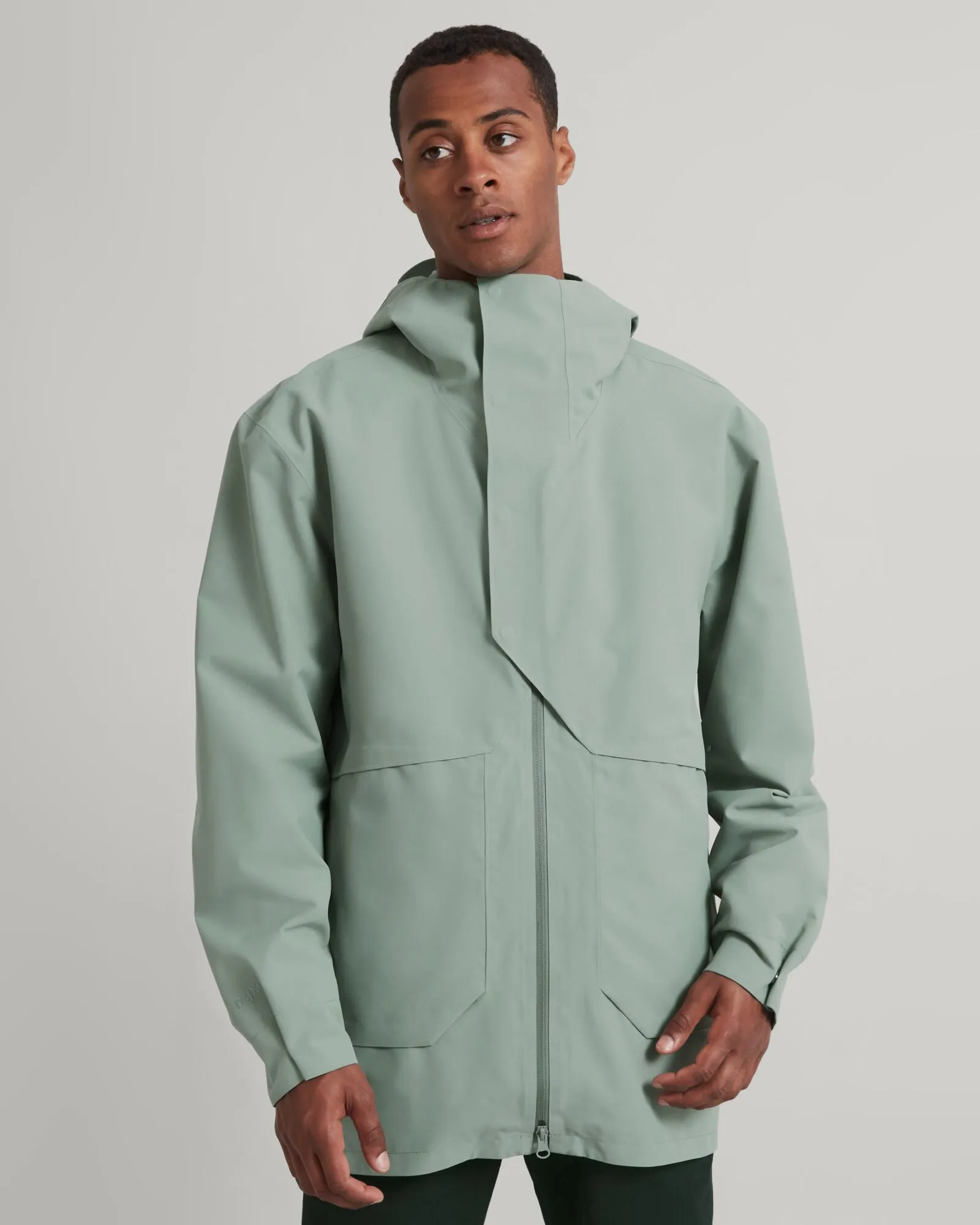 Seamless Design Odor Resistant Lining Amphi 2L Men's 3in1 Parka - Gum Tree