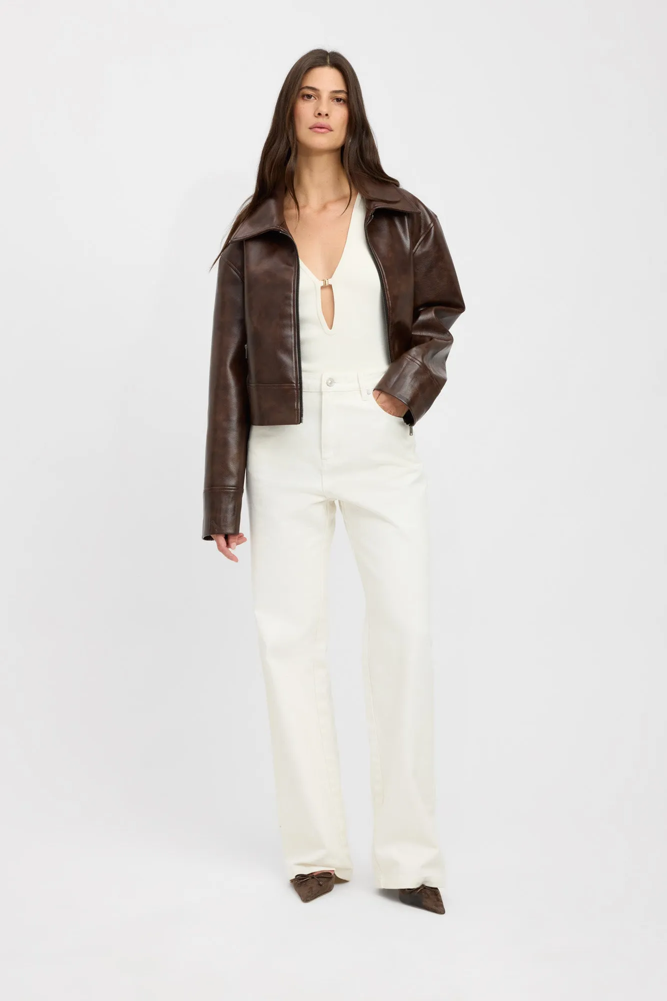 Phoenix Distressed Jacket Odor Resistant Thick Insulation