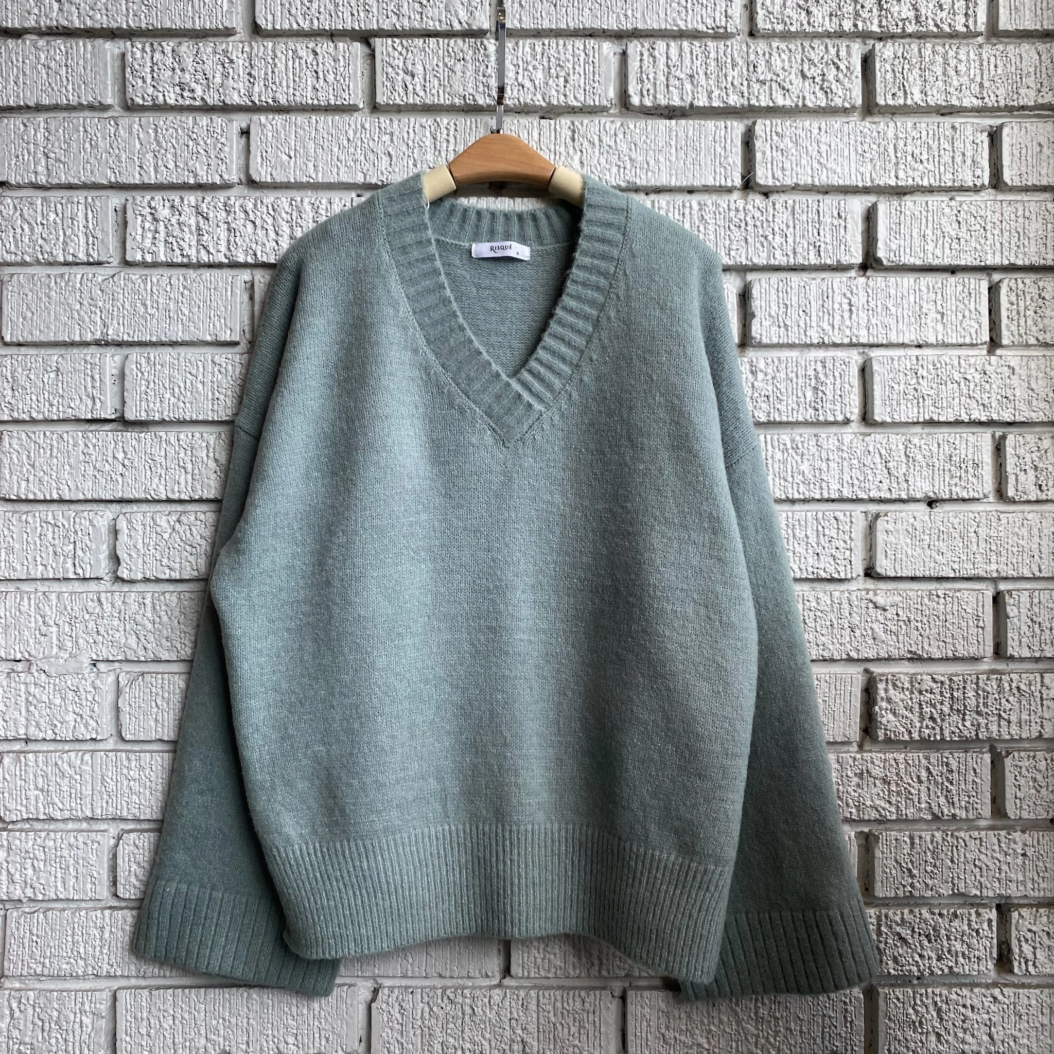 TIFF Knit Sweater Perfect for Layering Roomy Design
