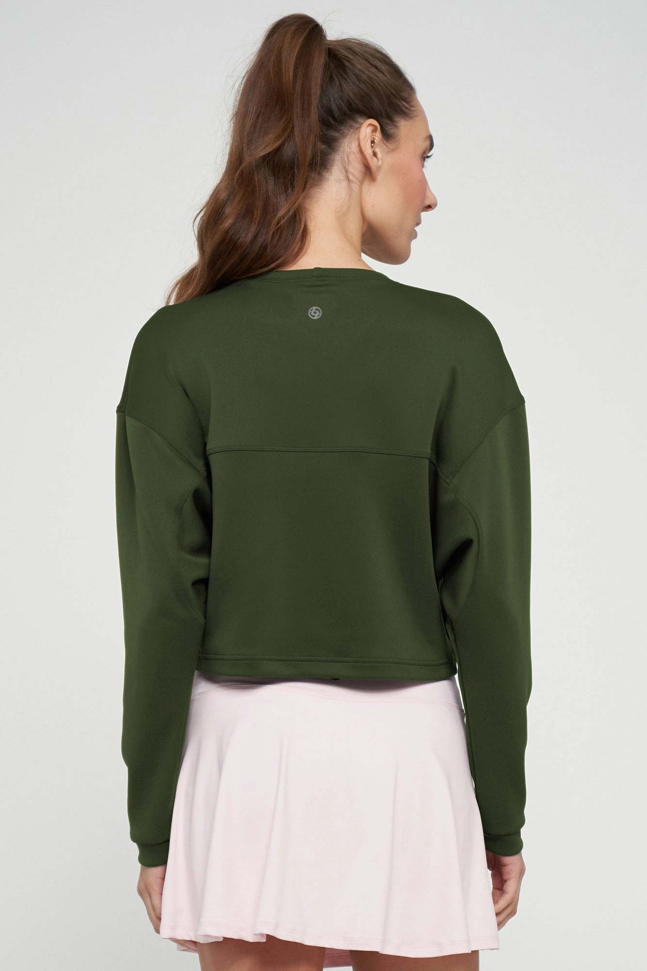 Acute Top - Dark Olive Multi Panel