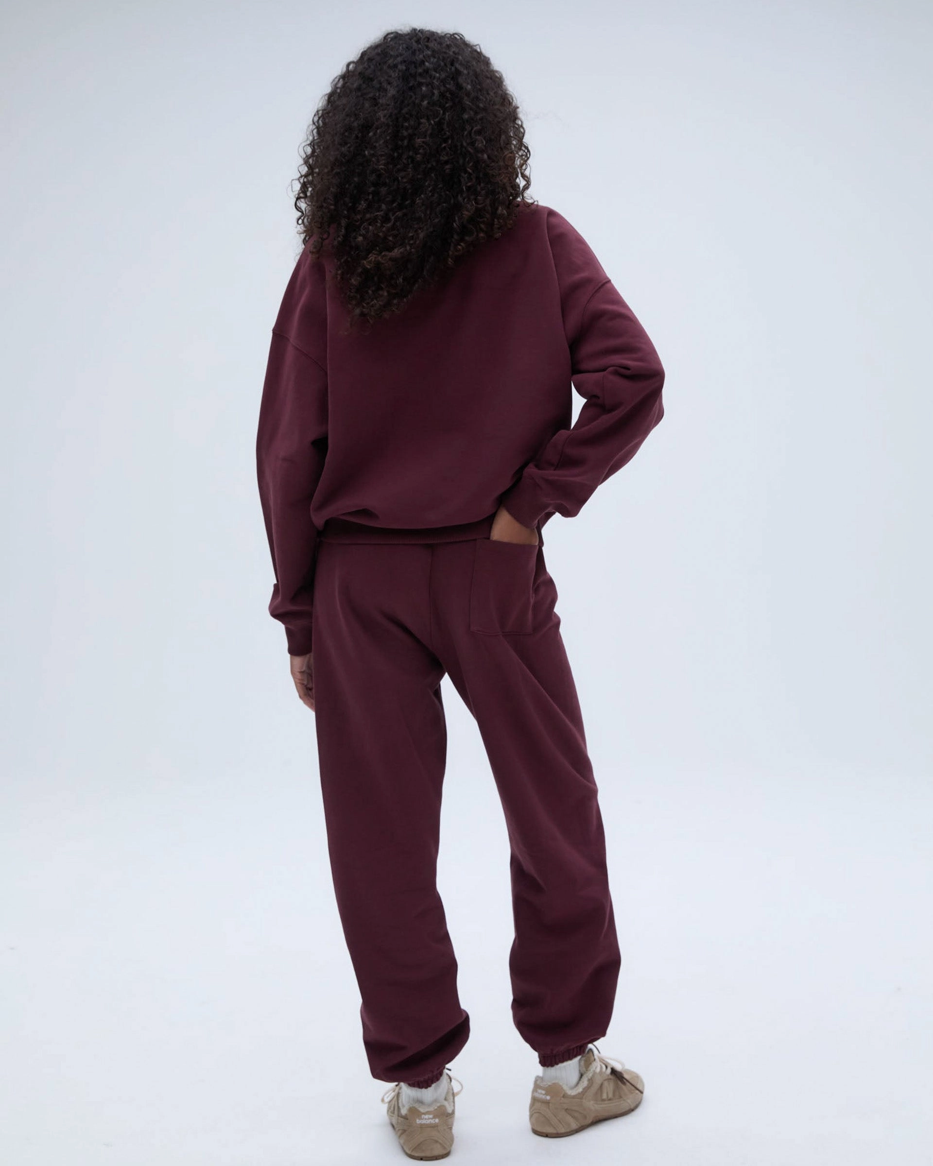 ADA Sweatpants - Burgundy Sleek and Soft Relaxed fit wear