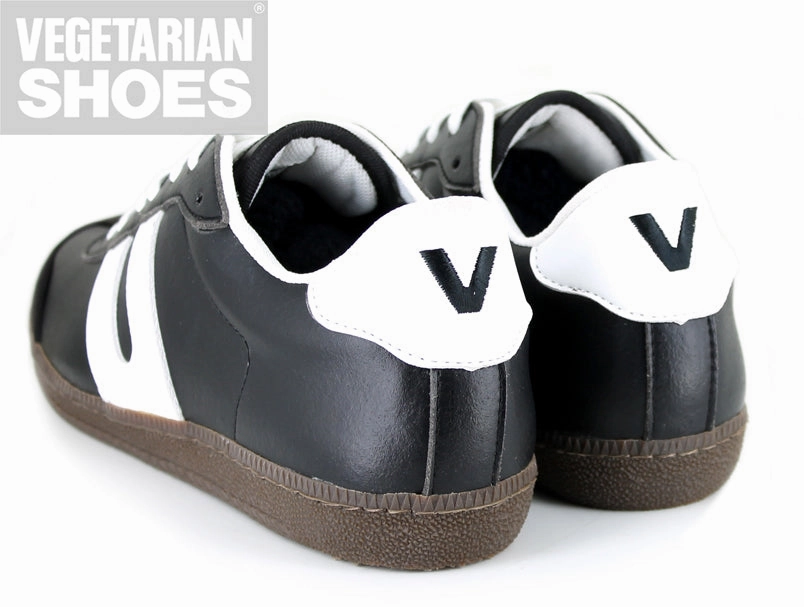Cheatah Sneaker in Black from Vegetarian Shoes Cloud Feel