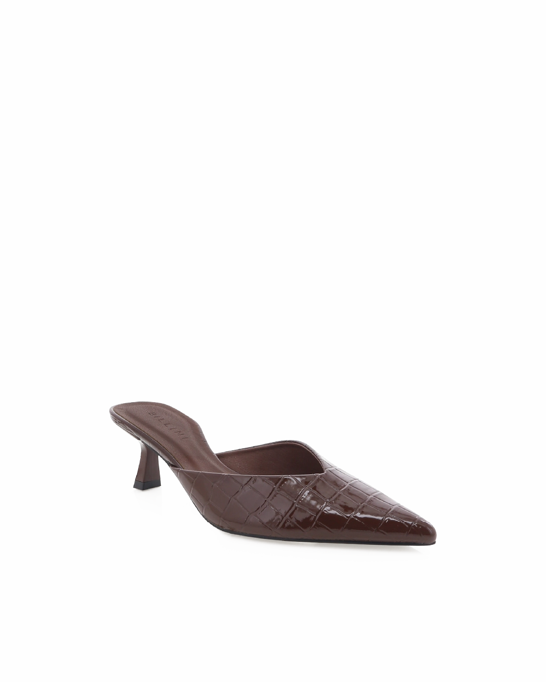 Sophisticated Look Perfect Style ADELE - CHOC PATENT CROC