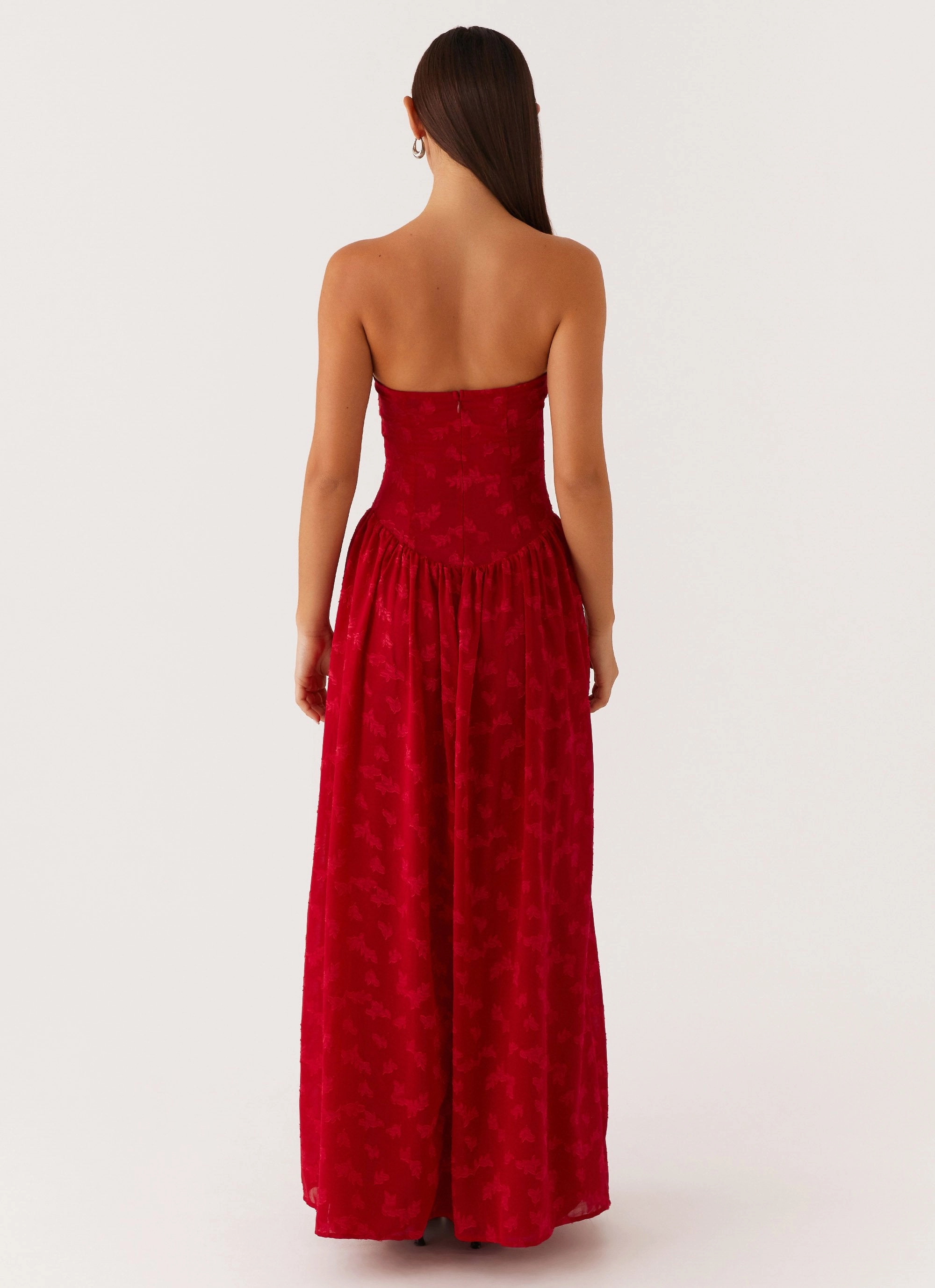 Luxury Feel Adira Maxi Dress - Red