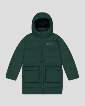 Quick Access Pockets Women's Epiq Down Heritage Parka Jacket - Deep Forest