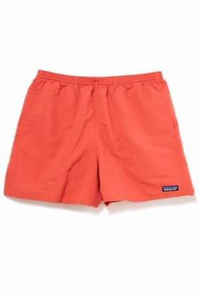 Patagonia Baggies Men's 5" Shorts - Sumac Red Wide Range Motion Workout Gear