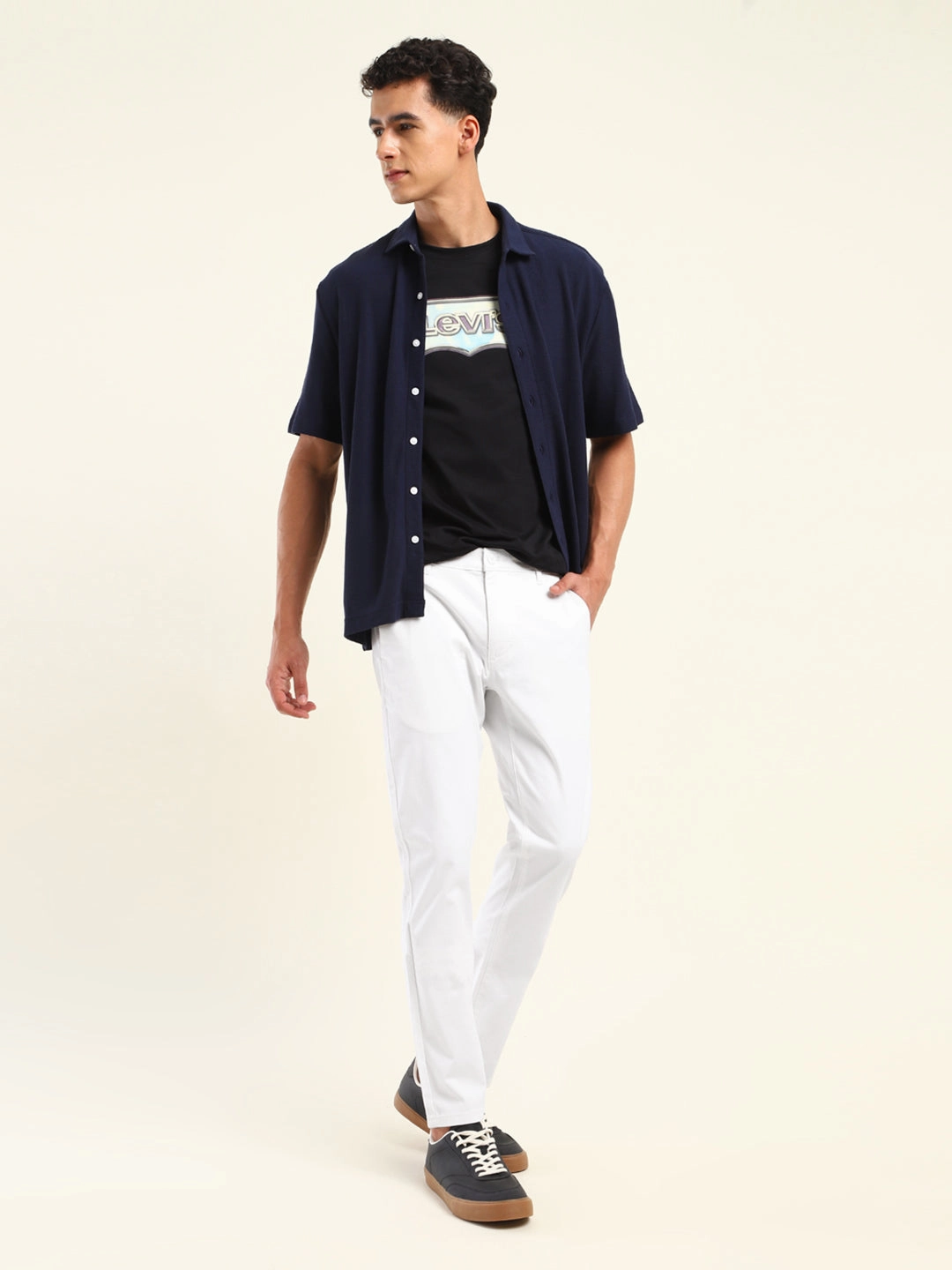 Men's 511 Slim Fit Off-White Chinos Chilly Layering