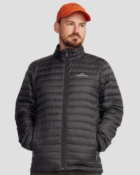 Men's Heli 600 Fill Lightweight Down Jacket - Black hypoallergenic material