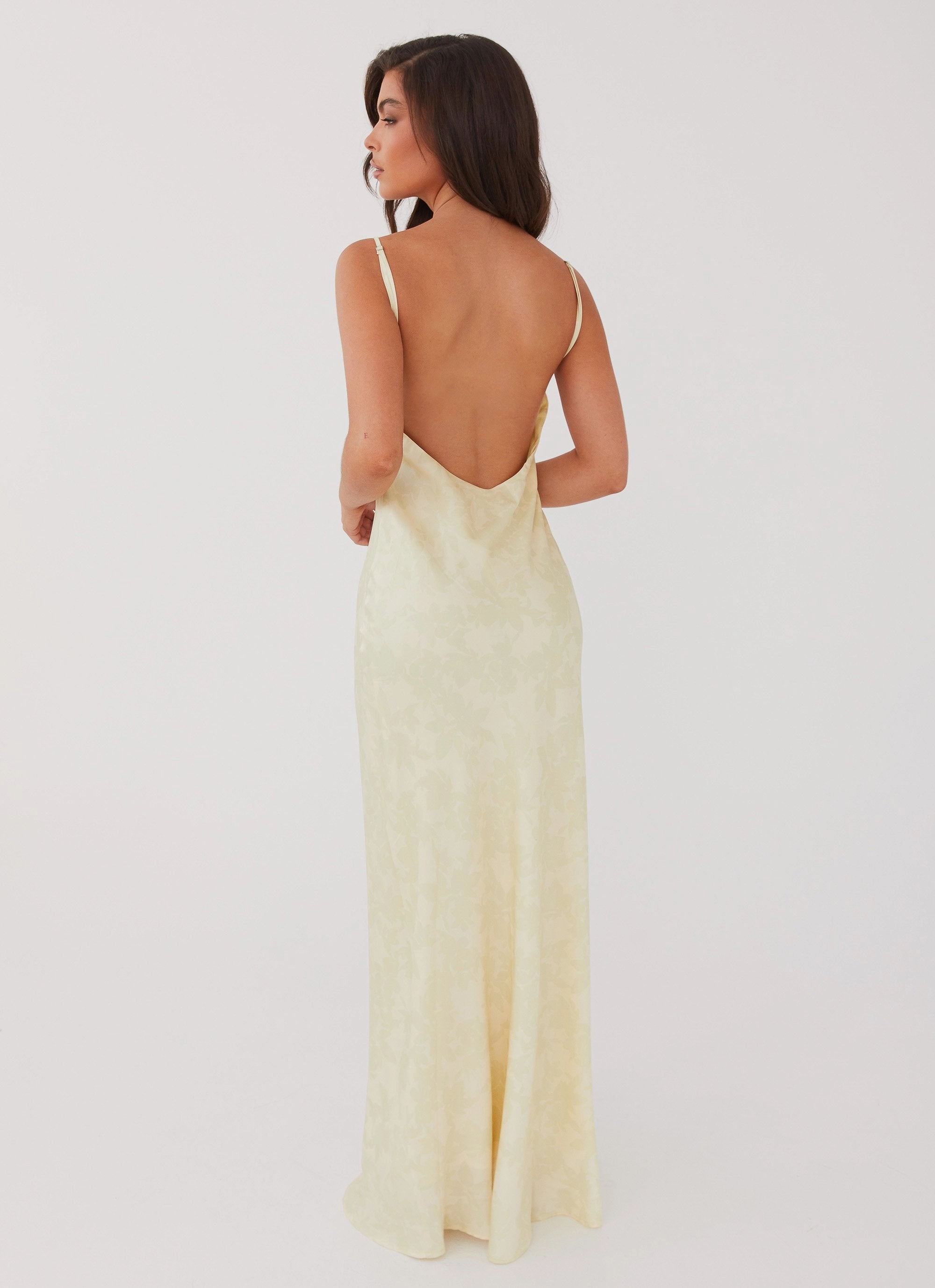 PlushLining Sorrento Sun Maxi Dress - Yellow Floral