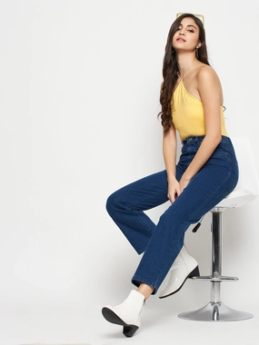 Winter Warmth Durable Timeless Fit Madame Blue Denim