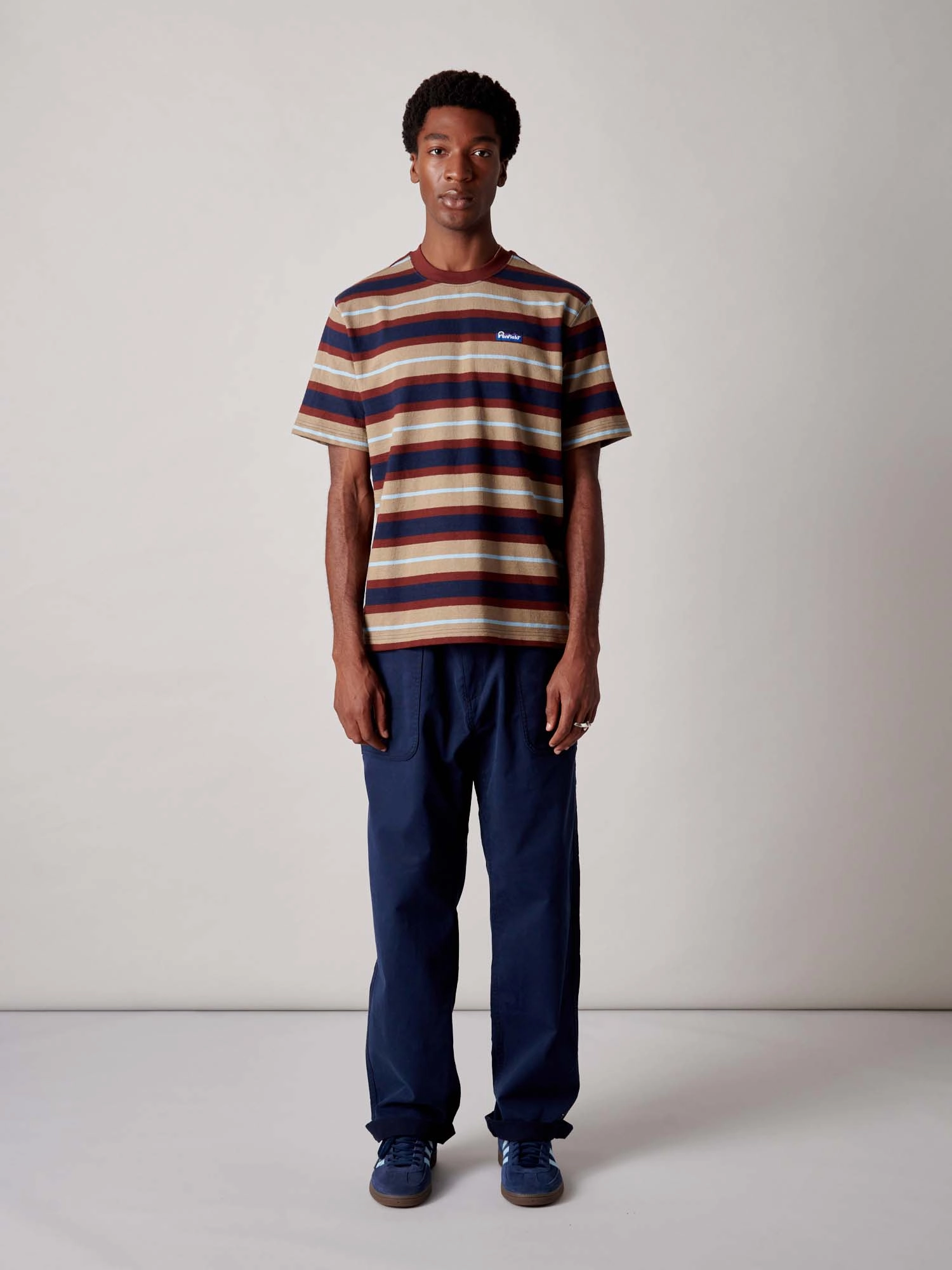 Fit Freedom Felton Trouser in Navy Blue