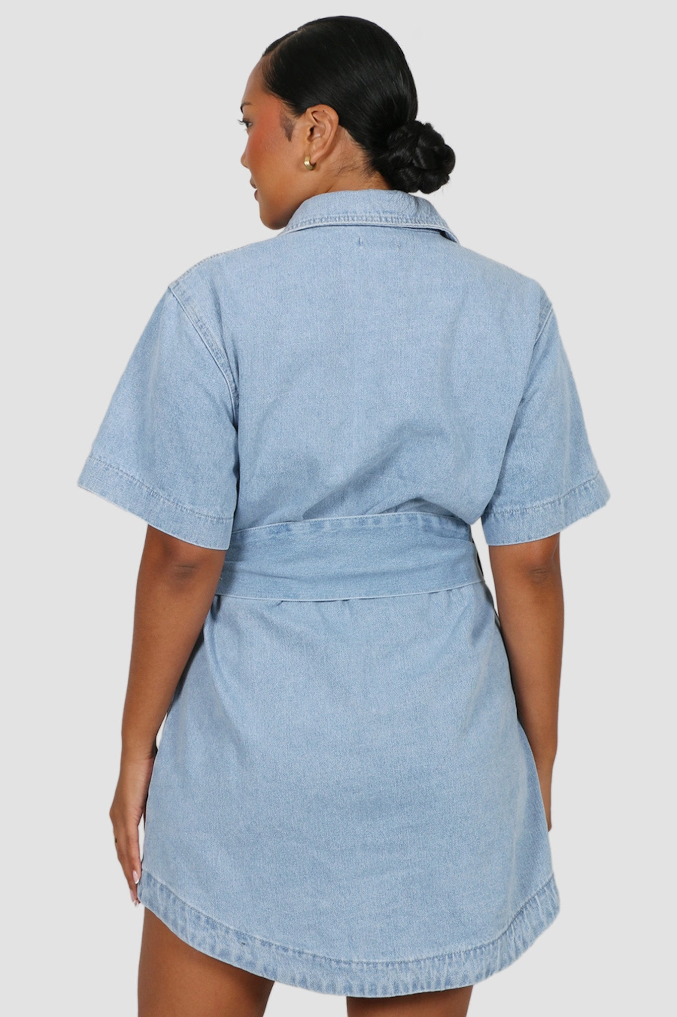 STERLING DENIM DRESS BLUE SmoothEdgeFinish Grace Soft