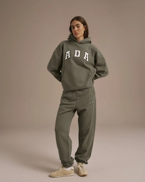 ADA Sweatpants - Olive Green Quick Access Zippers