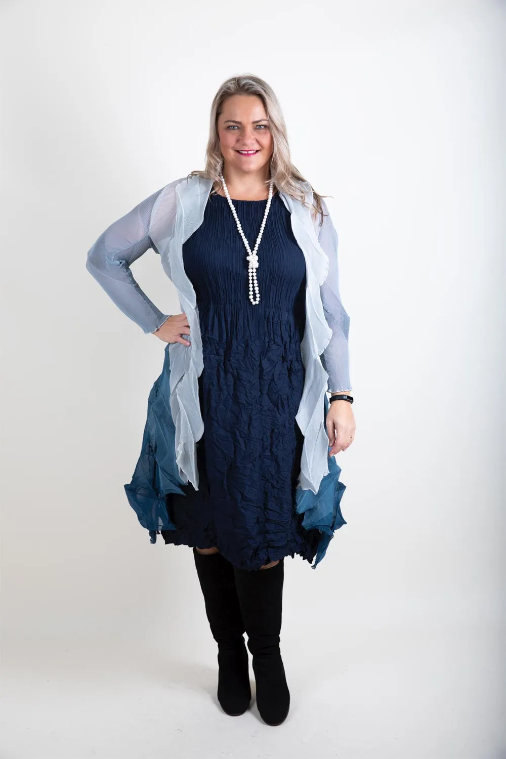 Modular Layering Compatibility Alquema - AJ0603L Ombre Jacqui Jacket