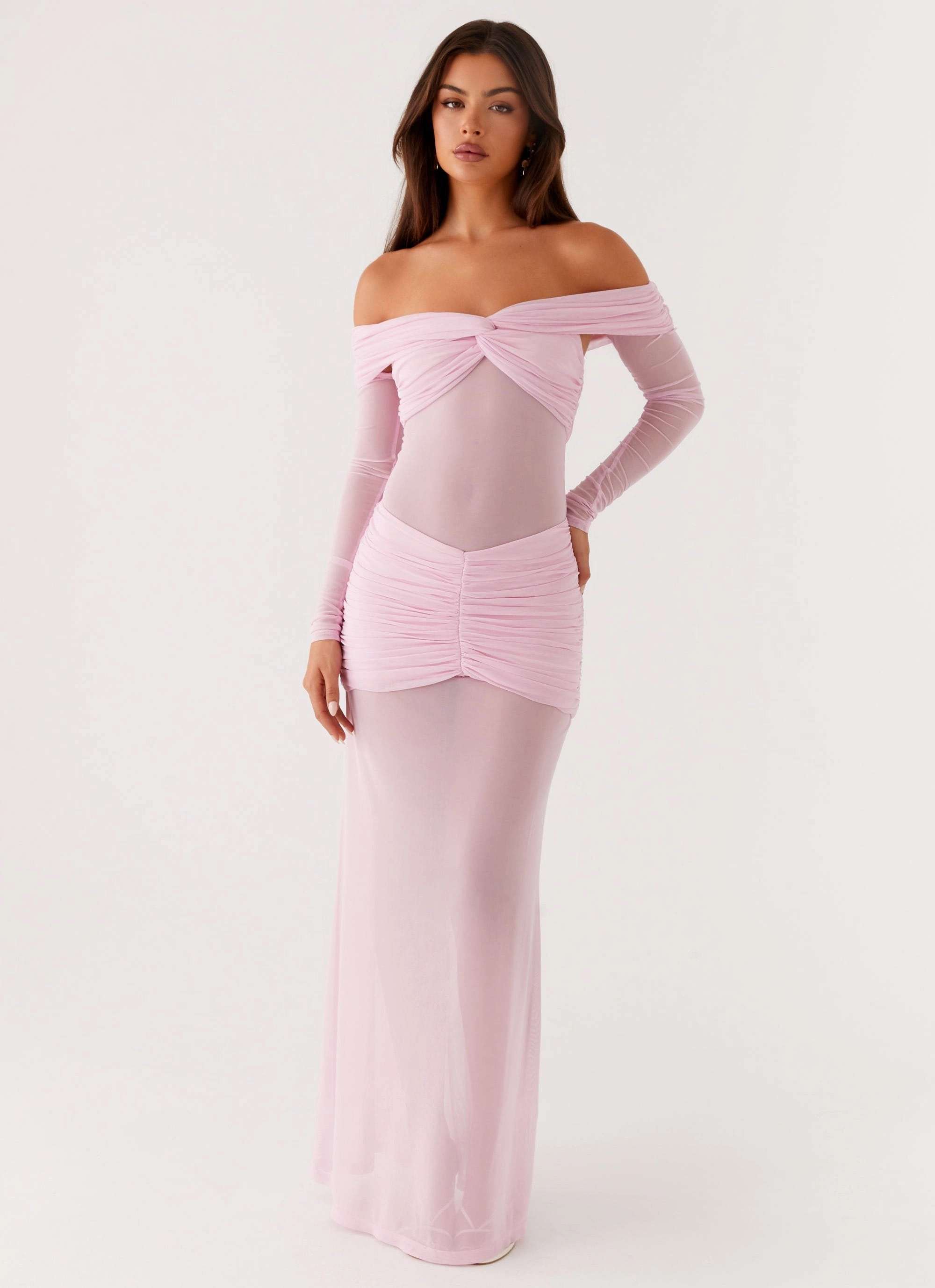Alter Ego Maxi Dress - Pink Underwire-Support Sporty Comfort