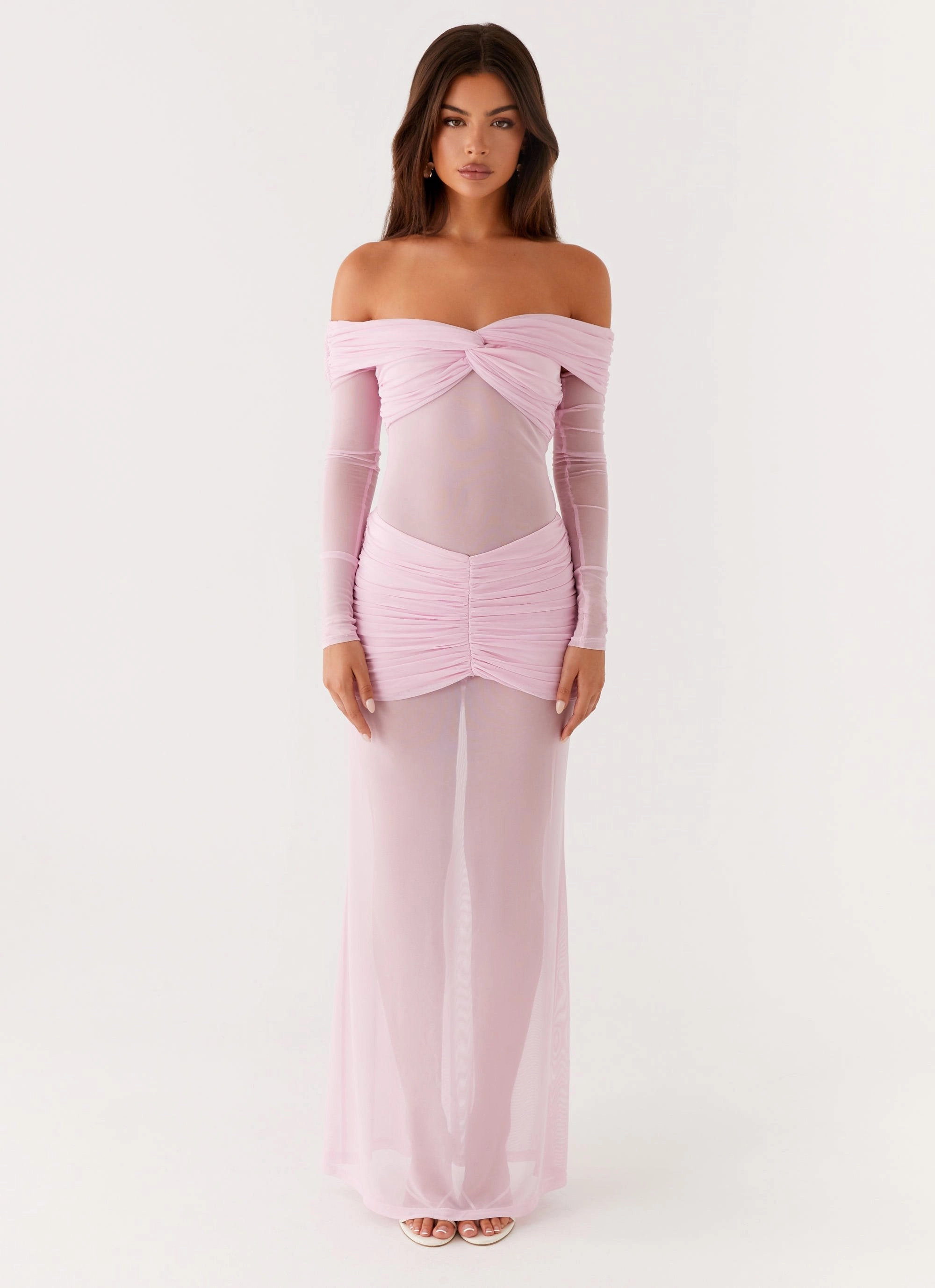 Soft Stitch Alter Ego Maxi Dress - Pink