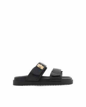 AMYLEE - BLACK Open Back Flexible Sole