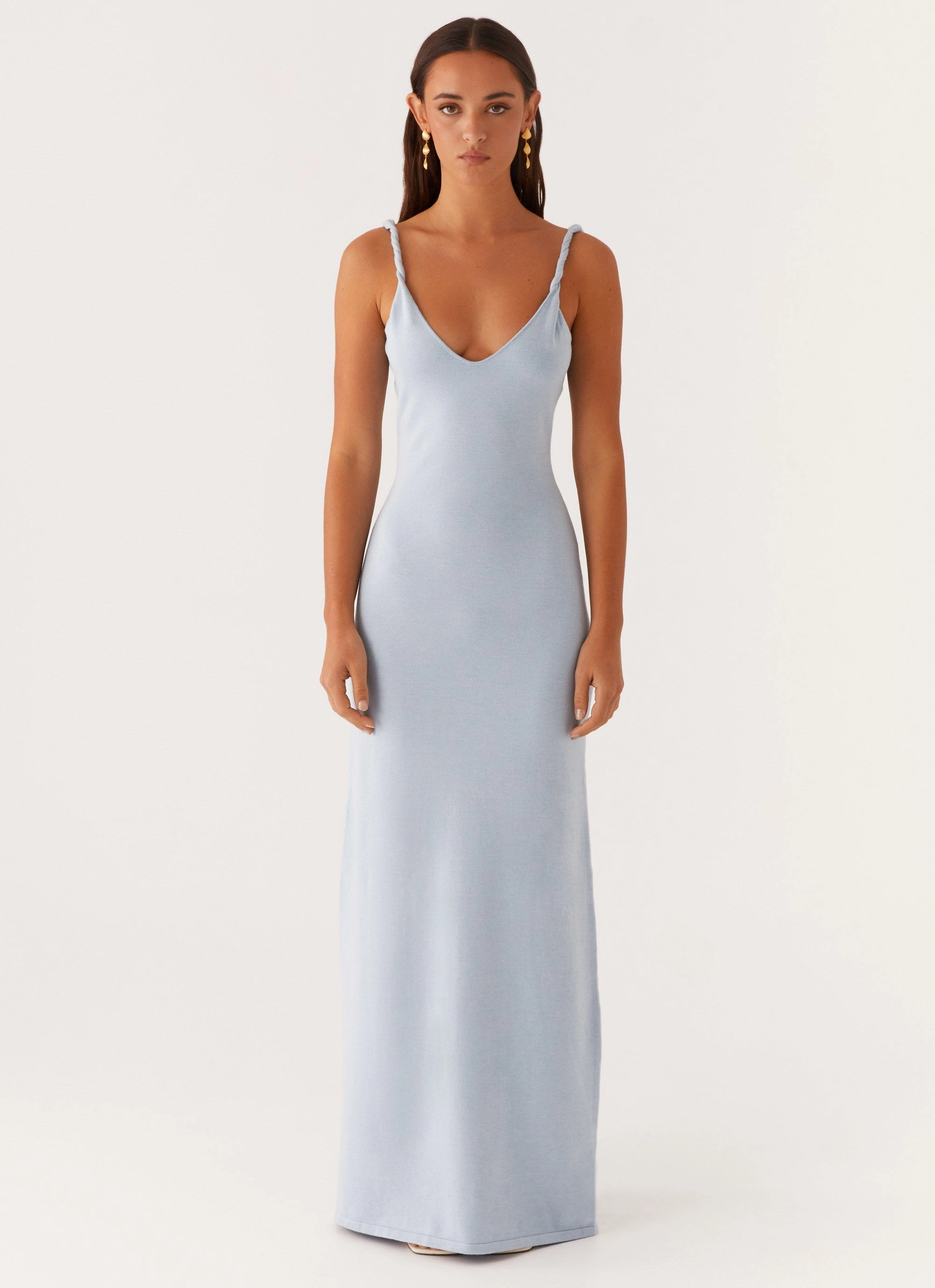 Anastasia Maxi Dress - Blue Easy Pretty