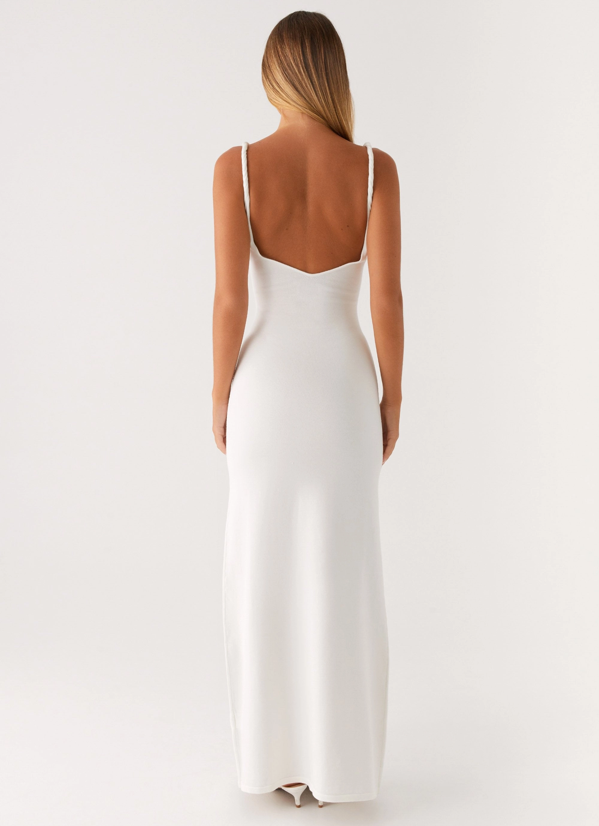 Evening-Wear Anastasia Maxi Dress - Ivory