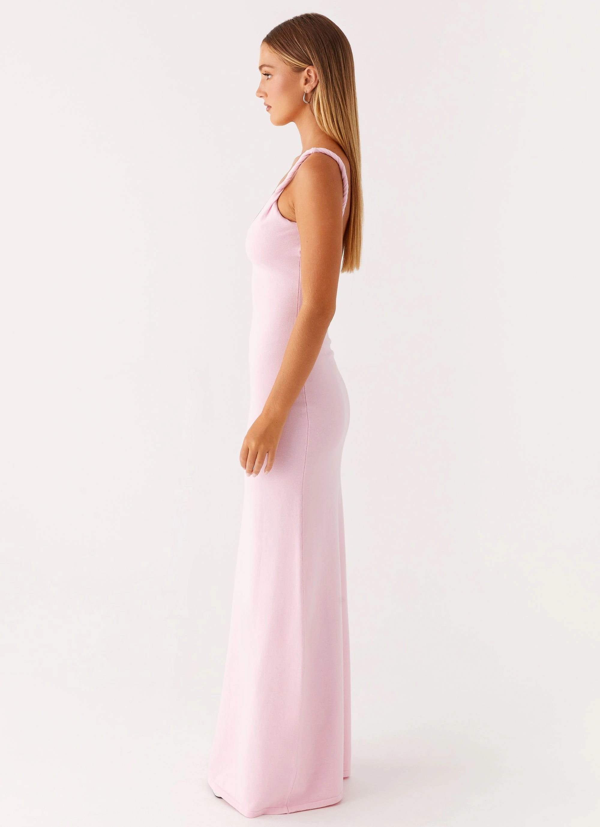 Flattering Layer Anastasia Maxi Dress - Pink