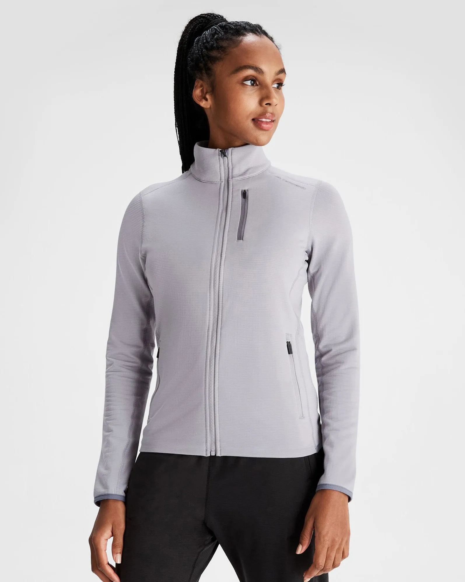 Anti Static Weave Women's Seeker Fleece Jacket - Light Haze