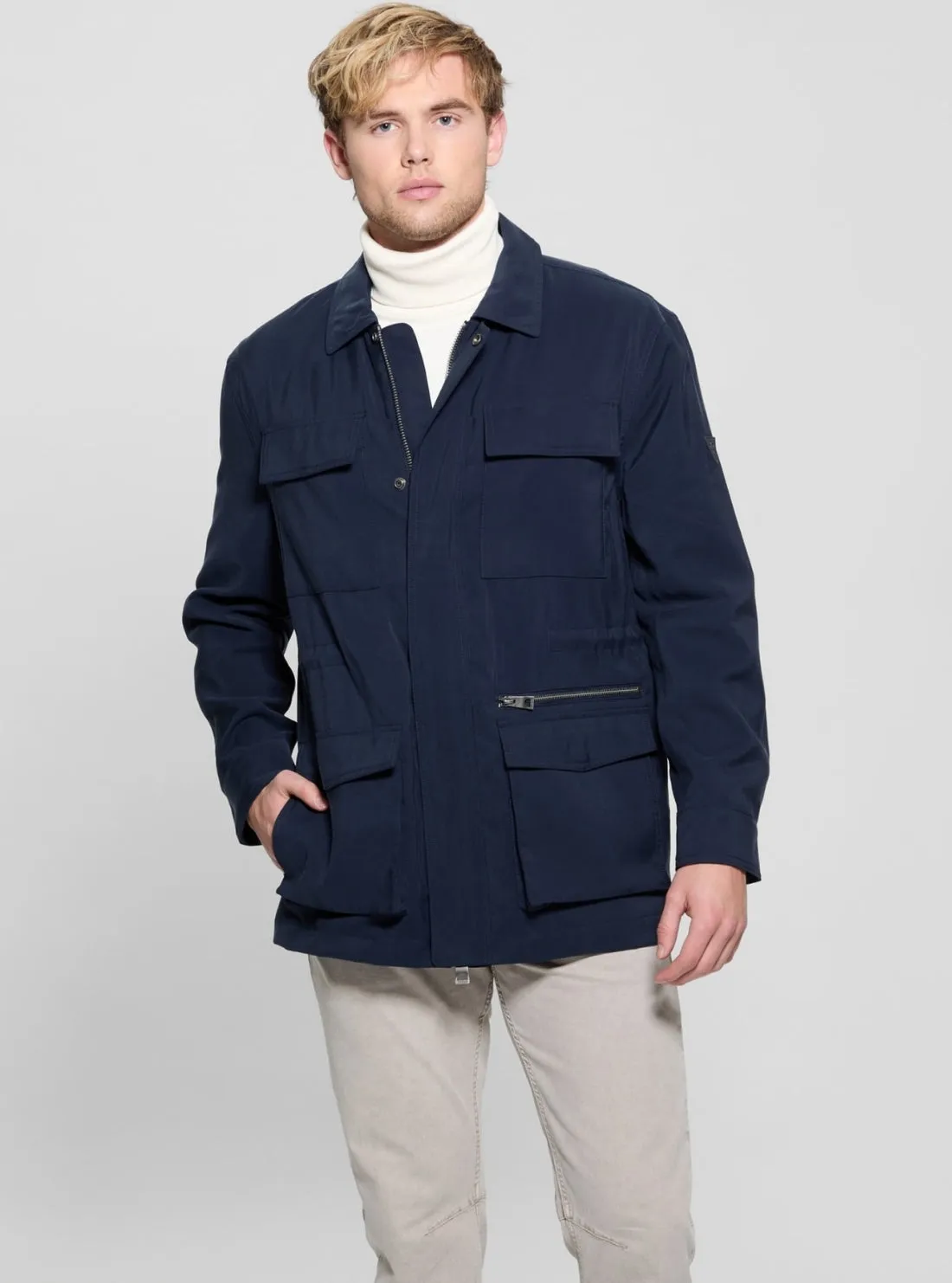 Quick Release Fasteners Eco Blue Yosemite Twill Jacket