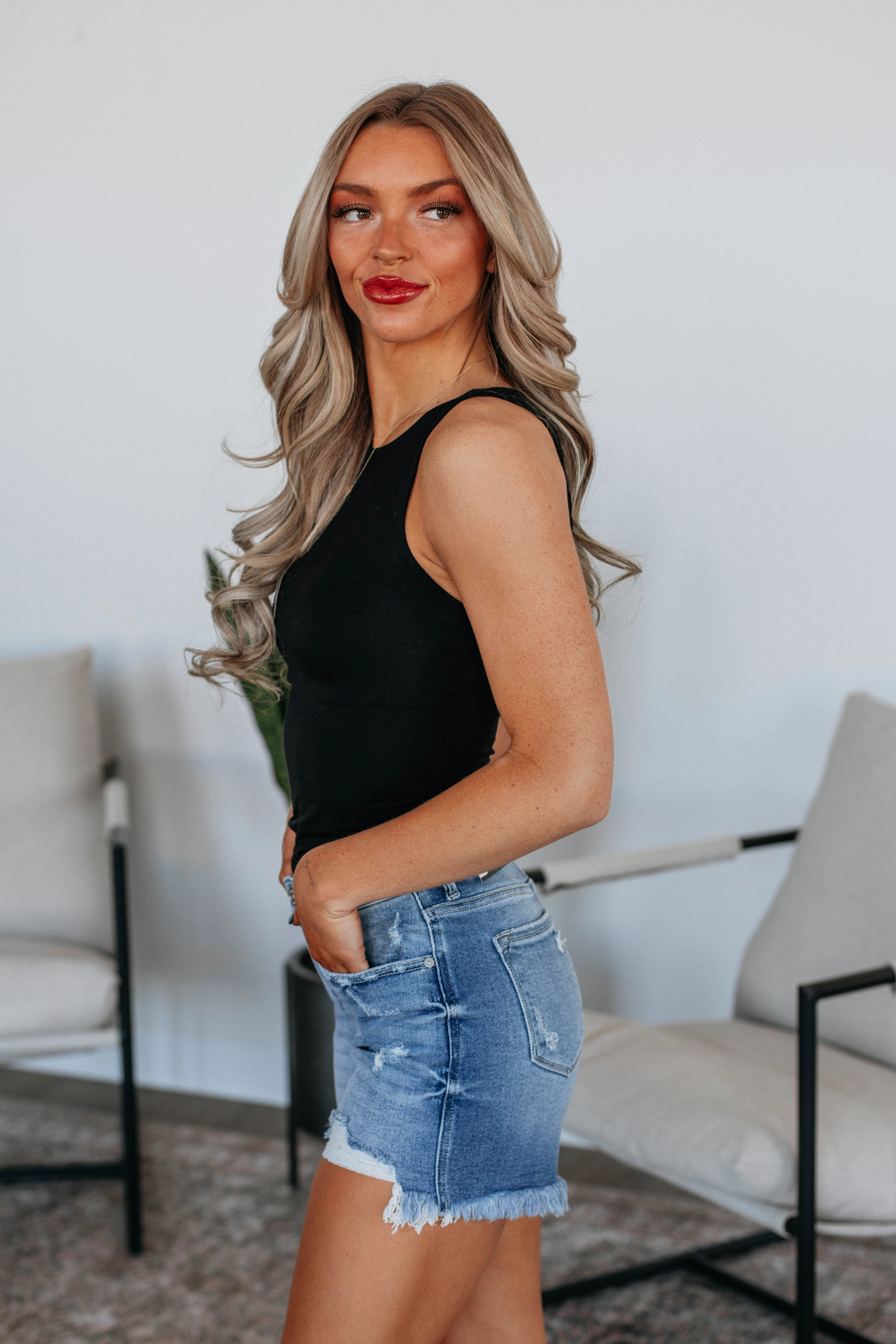 Ariel Basic Tank - Black Cooling Fabric Technology