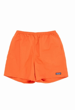 No Bulky Feel All Occasion Patagonia Men's Baggies 5" Shorts - Pollinator Orange
