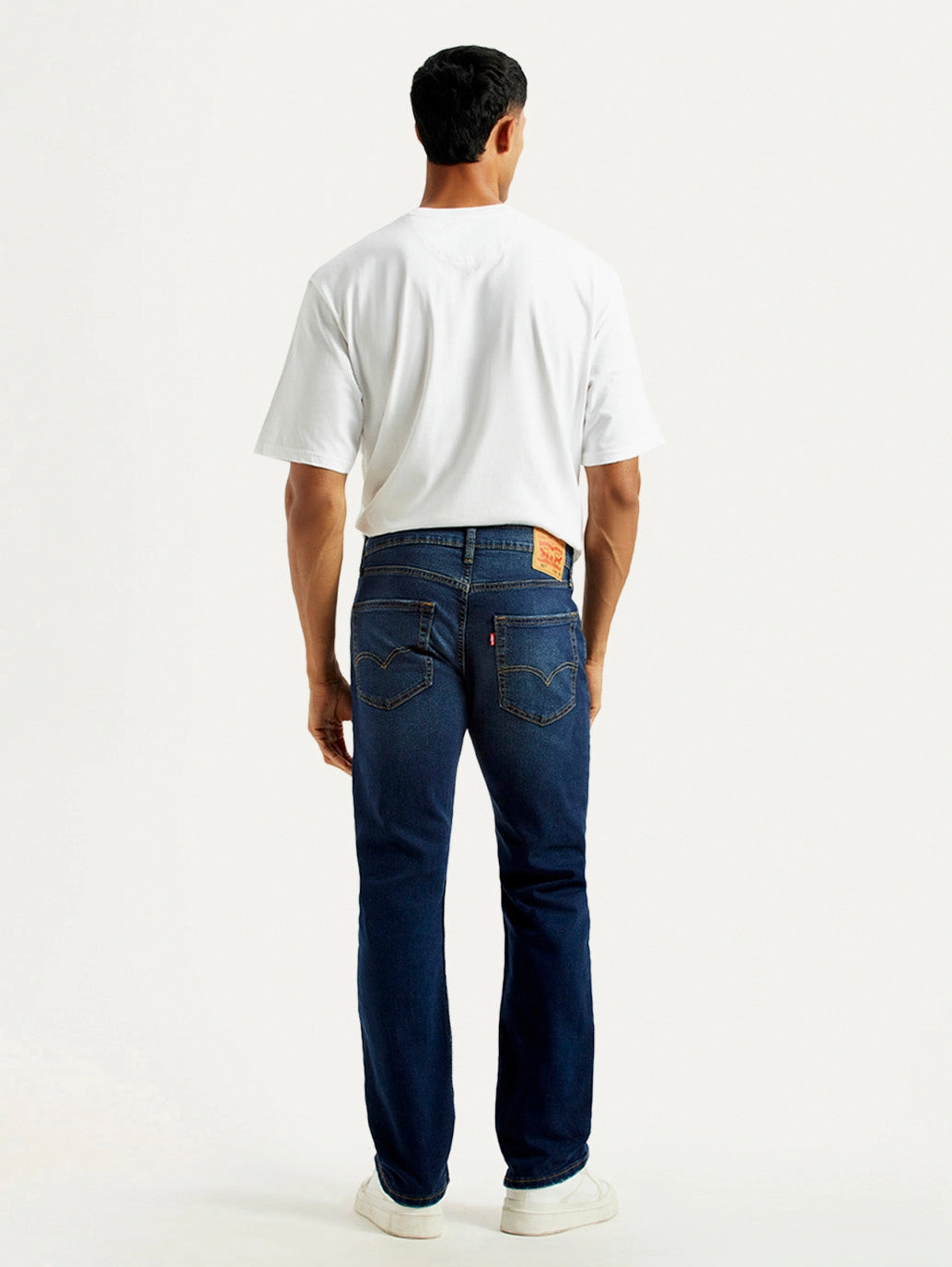 Men's 527 Dark Indigo Bootcut Fit Mid Rise Jeans Functional Wear Lifestyle Choice