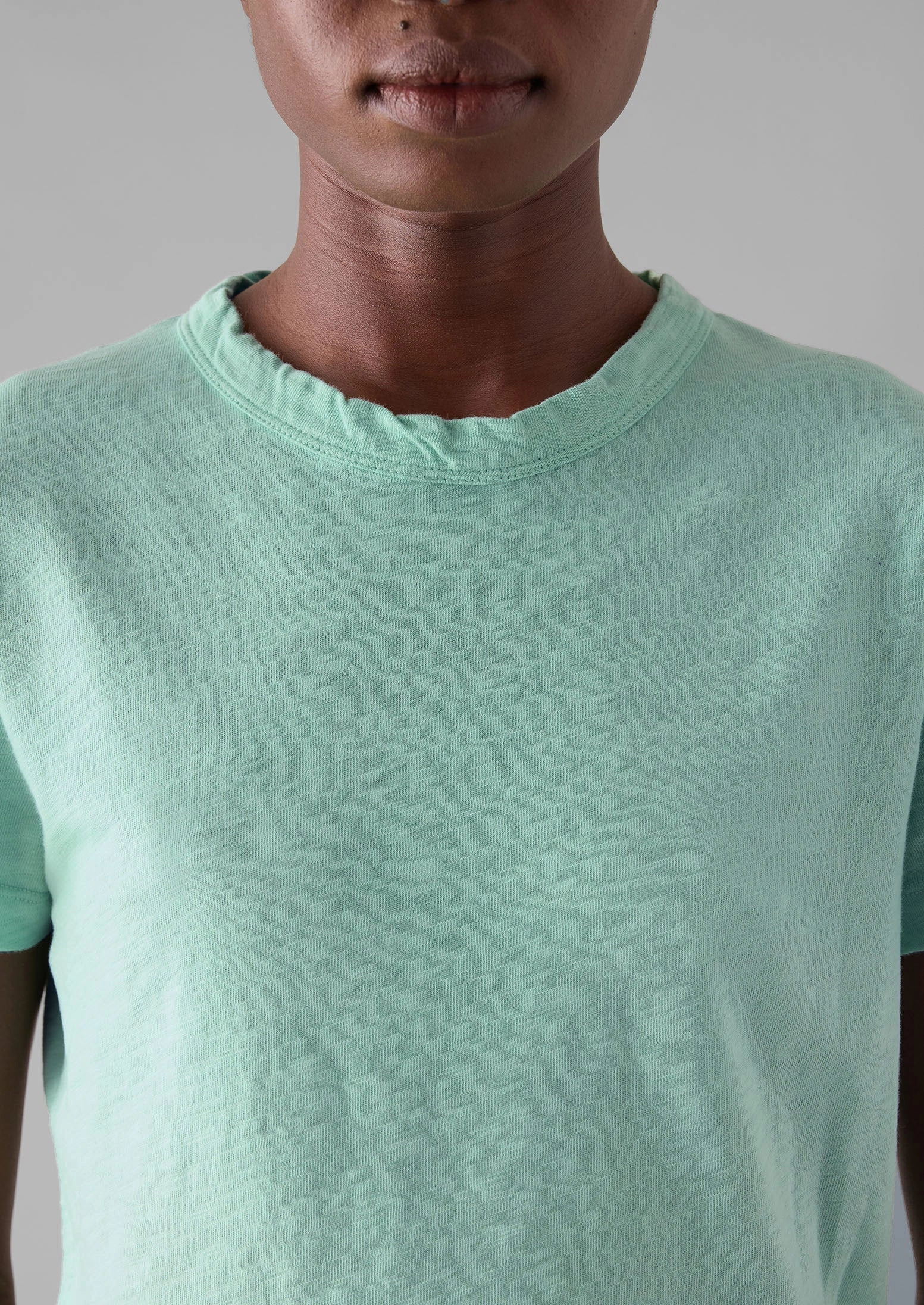Sadie Organic Cotton Boy Tee | Summer House Green Sleeveless Tee