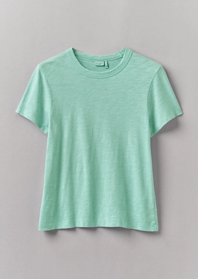 Textured Fabric Finish Sadie Organic Cotton Boy Tee | Summer House Green