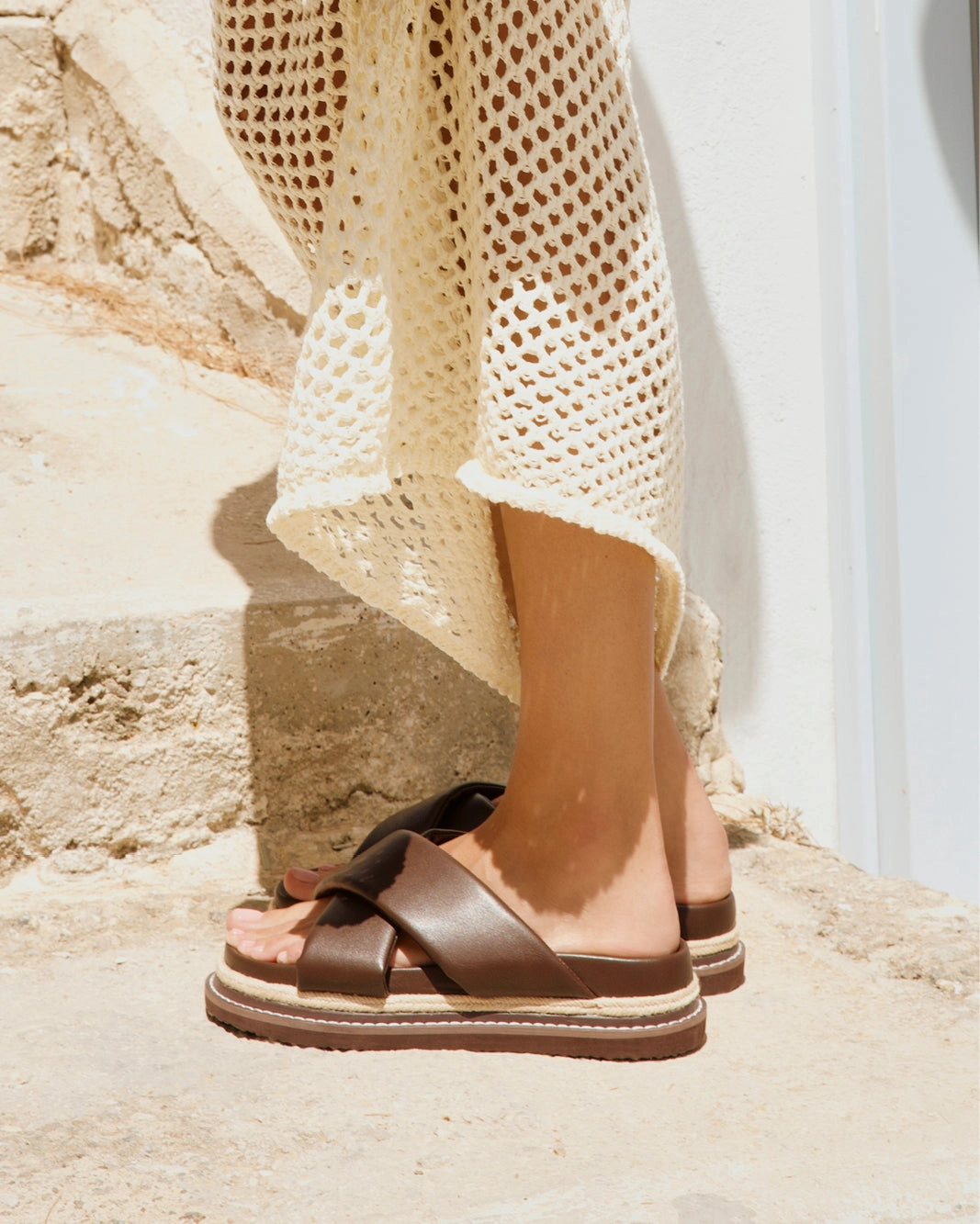 Weave Style Gel Insole ARABEL - CHOCOLATE