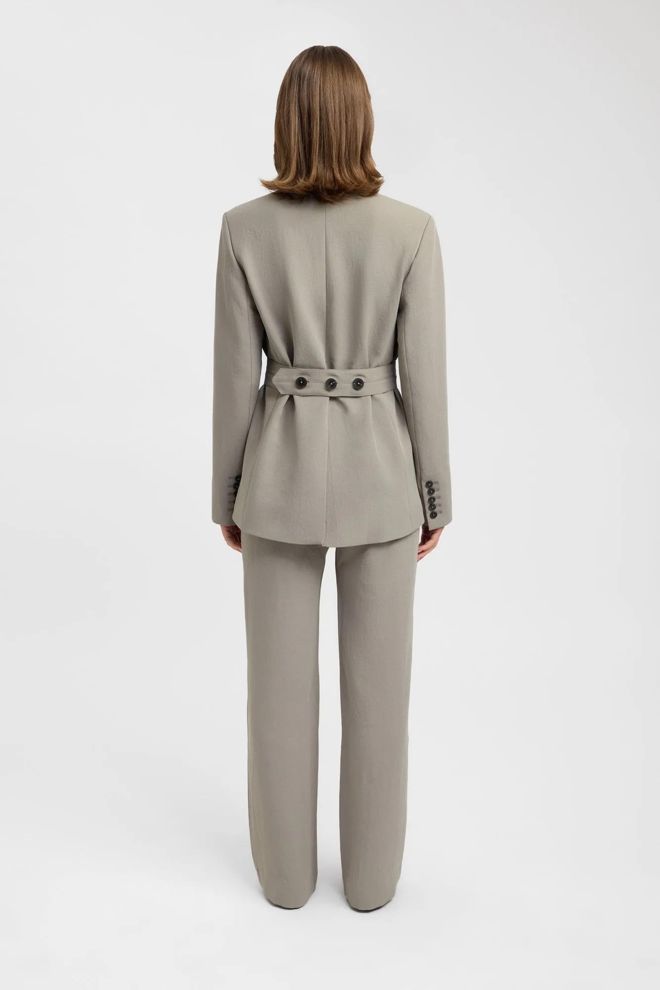 Ariel Button Blazer Modular Attachment Points Cozy Comfort