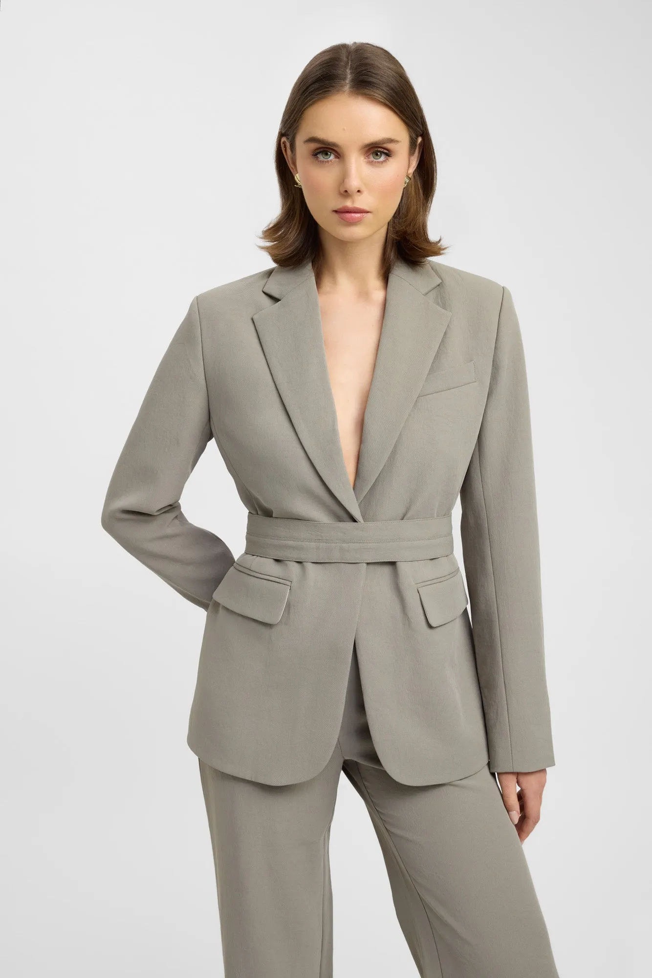 Ariel Button Blazer Neutral Fit Design EasyClean Coating
