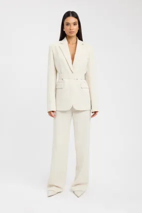 Fade Resistant Dye Non Restrictive Fit Ariel Button Blazer