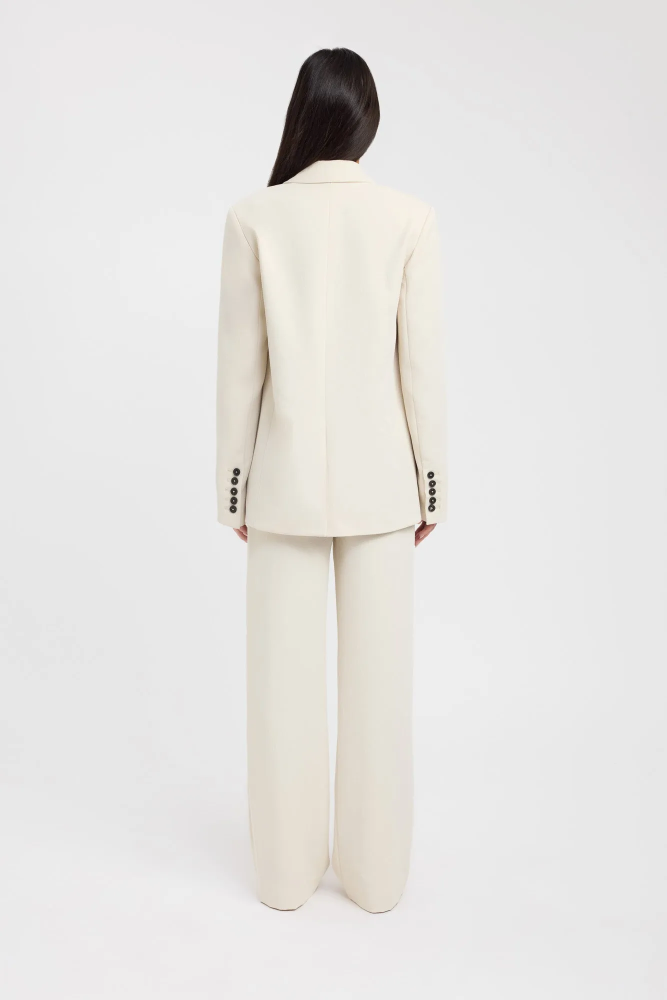 Ariel Button Blazer Comfy Fit Piece