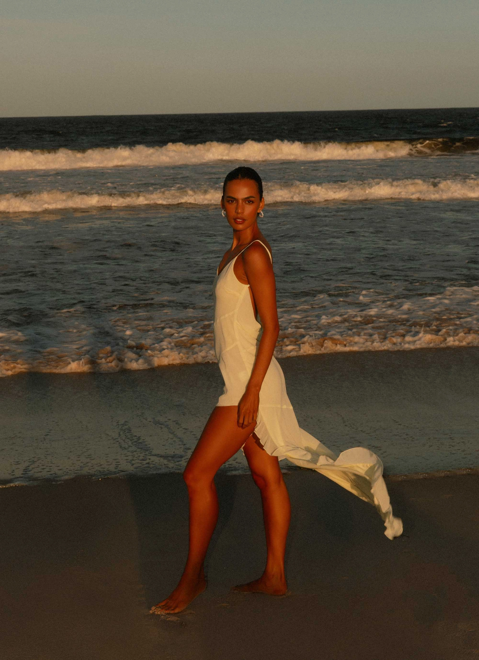 Ariel Maxi Dress - Baby Yellow Snag-Resistant Daily Go