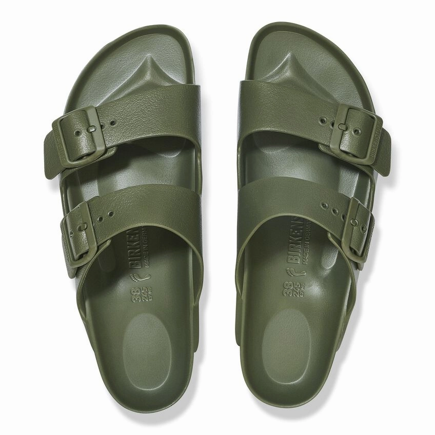 Classic Summer Shoes Arizona EVA in Khaki from Birkenstock