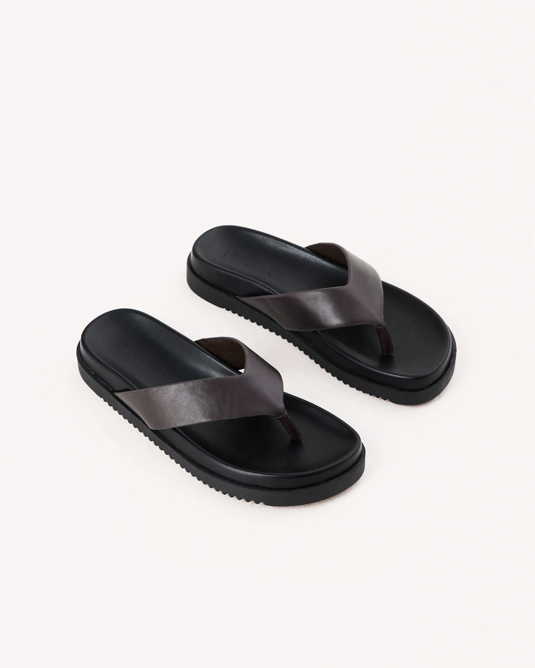 Water Resistant Material Molded Contour Footbed AILA - DARK CACAO