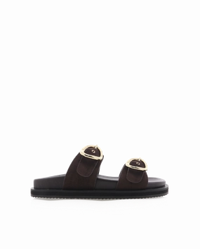 THERESA - DARK CACAO SUEDE Shock Diffusion Practical