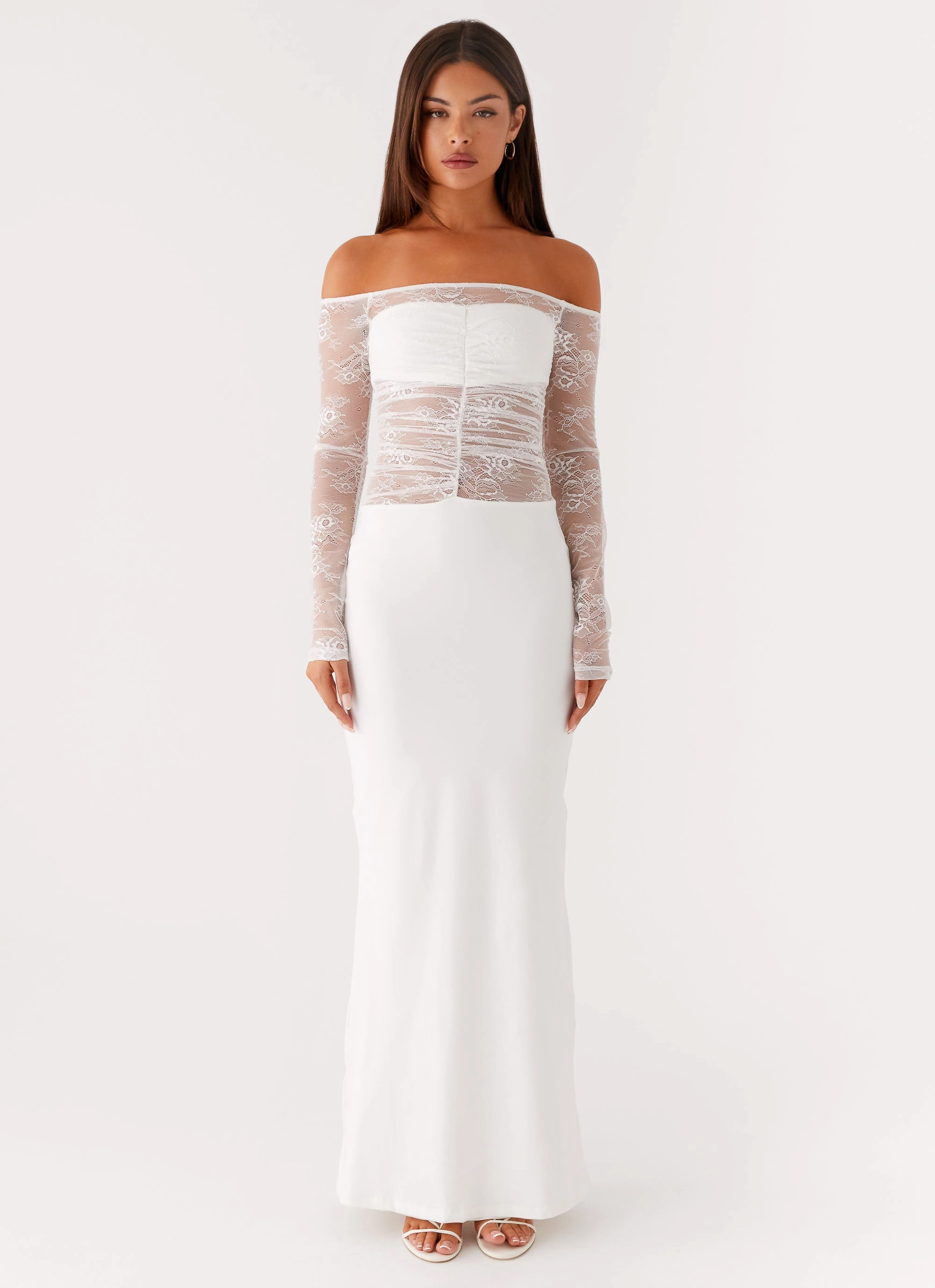 Avi Maxi Dress - White New Mood
