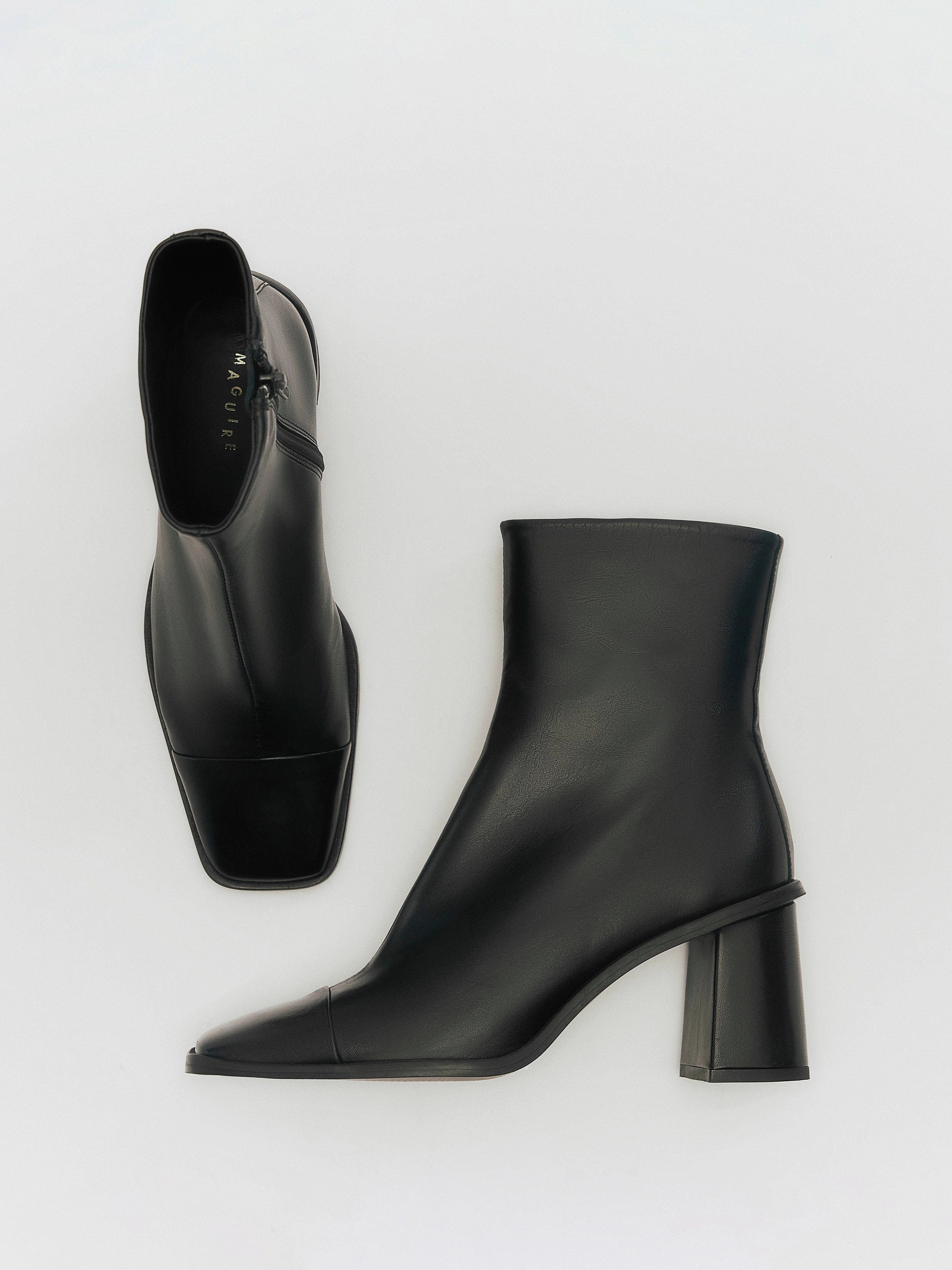 Avila Black Boot Neutral Colors